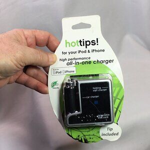 Hot Tips High Performance All-In-One Charger Made for IPod and Iphone NIP